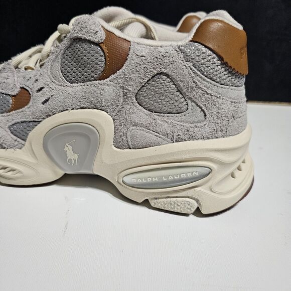 New POLO RALPH LAUREN MODERN TRAINER 100 SK LTL SNEAKERS - MEN\'S SIZE 10.5 main image 12